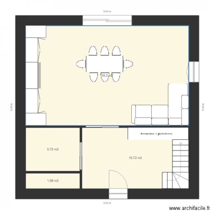 ppmaison. Plan de 0 pièce et 0 m2