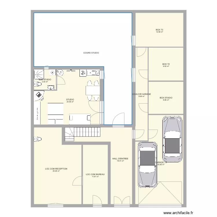 LIBERTE RDC PROJET 2. Plan de 