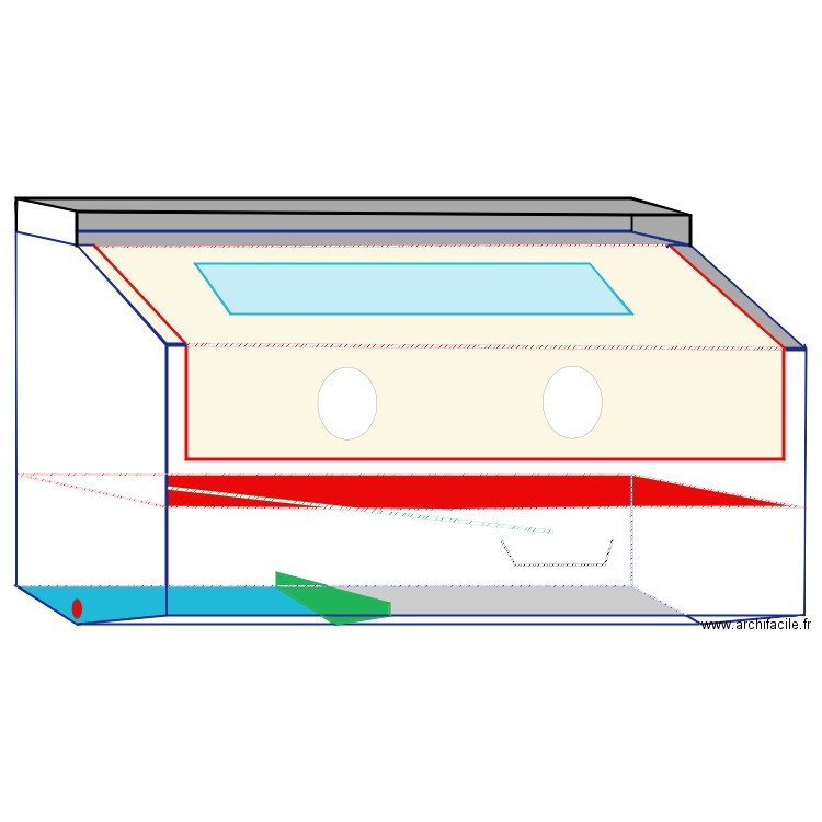 cuve . Plan de 0 pièce et 0 m2