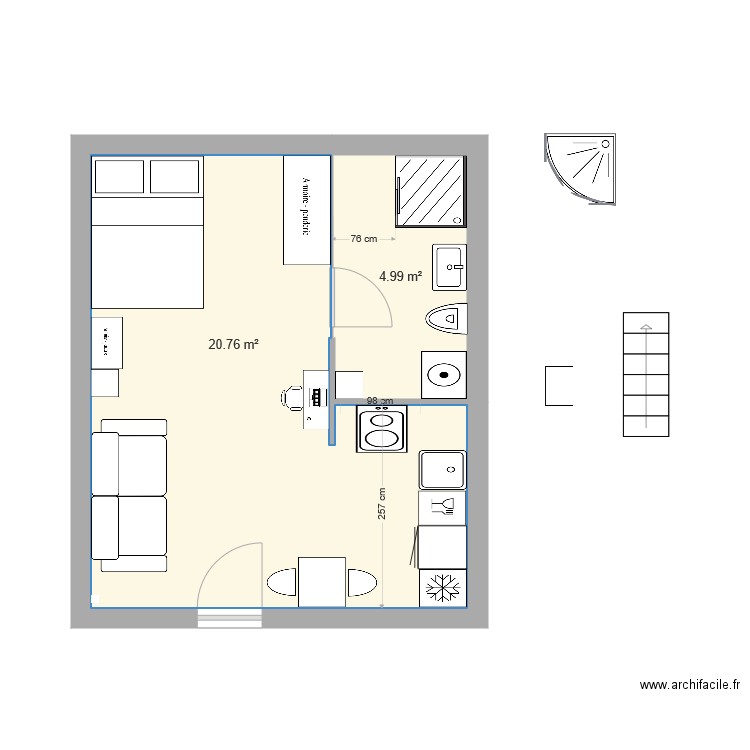 estudio5. Plan de 0 pièce et 0 m2