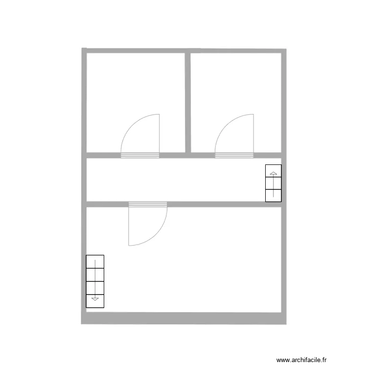 MORICHARD 13  3ETAGE. Plan de 