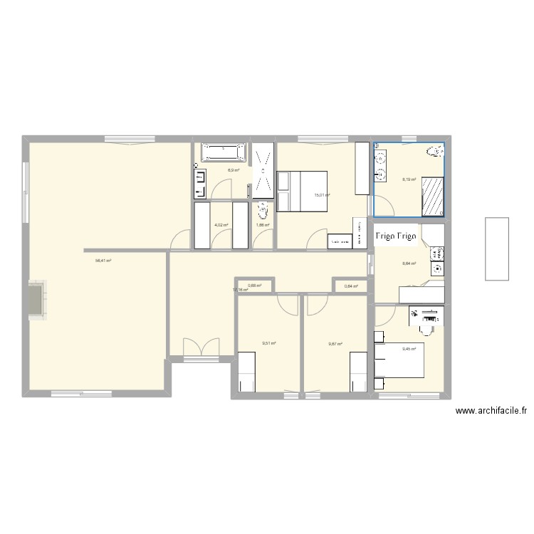 Maison bisca. Plan de 0 pièce et 0 m2