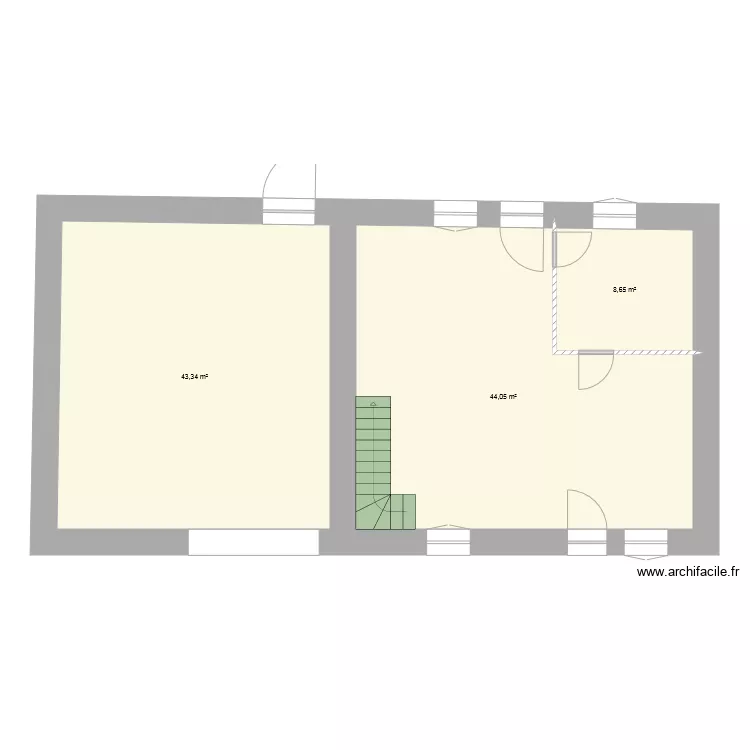 16 sanguilles apres 1er travaux2. Plan de 16 sanguilles apres 1er travaux2. Plan de