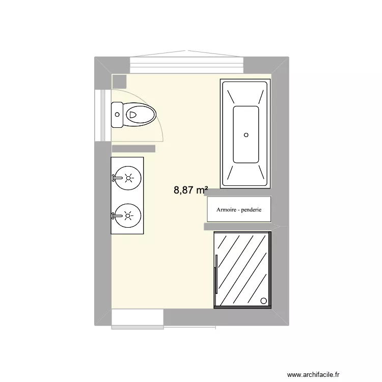 SDB filles V4. Plan de 