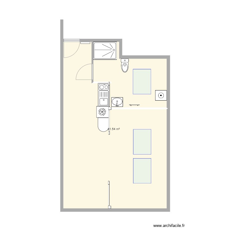 N019V3sanscote. Plan de 0 pièce et 0 m2