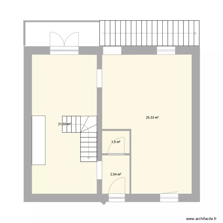 MAISON 1. Plan de 