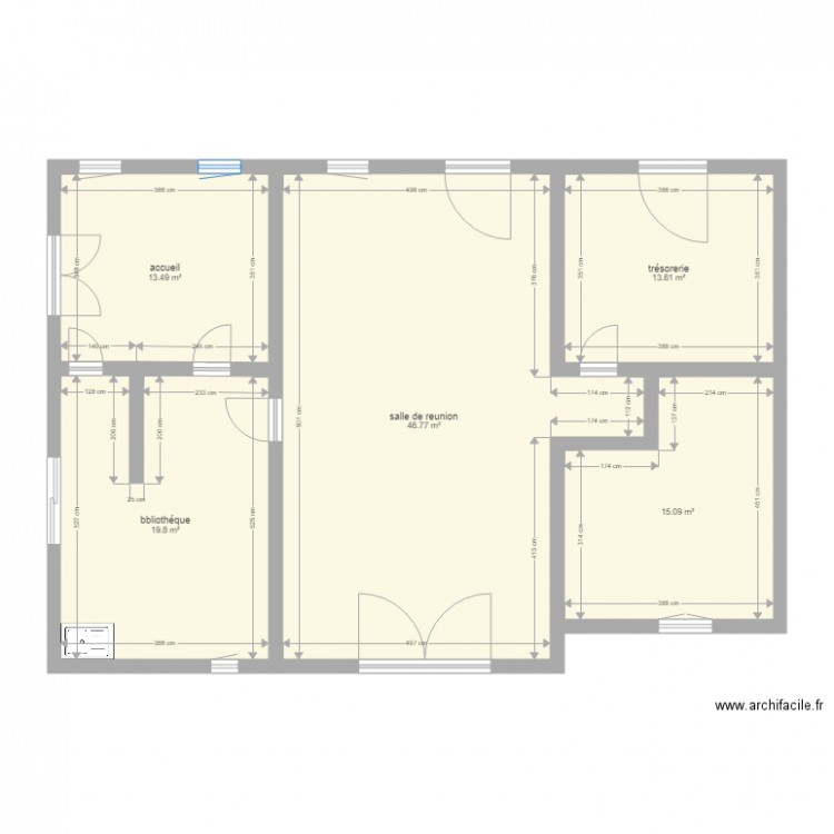 MODIF 3. Plan de 0 pièce et 0 m2