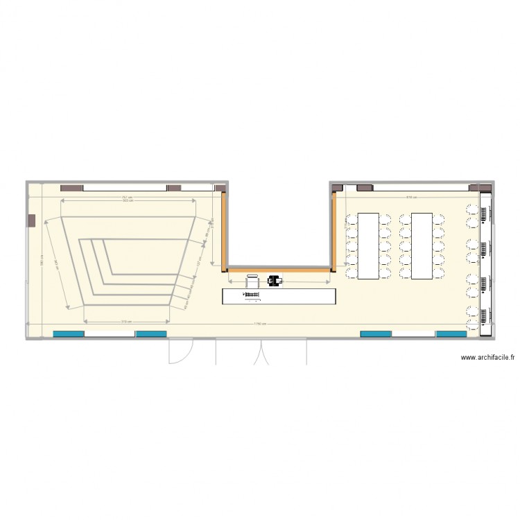 plan biblio redbridge meubles. Plan de 0 pièce et 0 m2