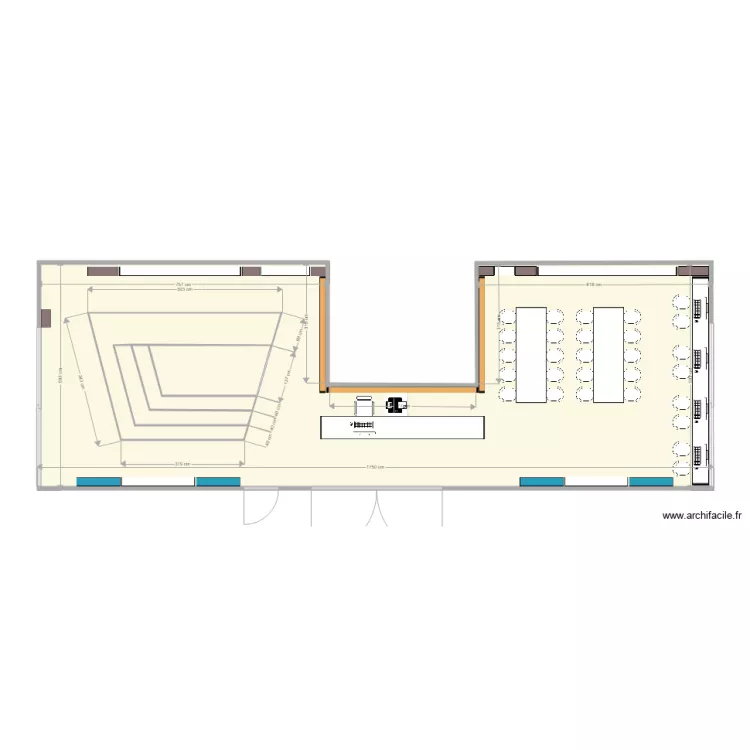 plan biblio redbridge meubles. Plan de 