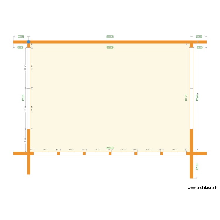 pool house RESUGE. Plan de 0 pièce et 0 m2