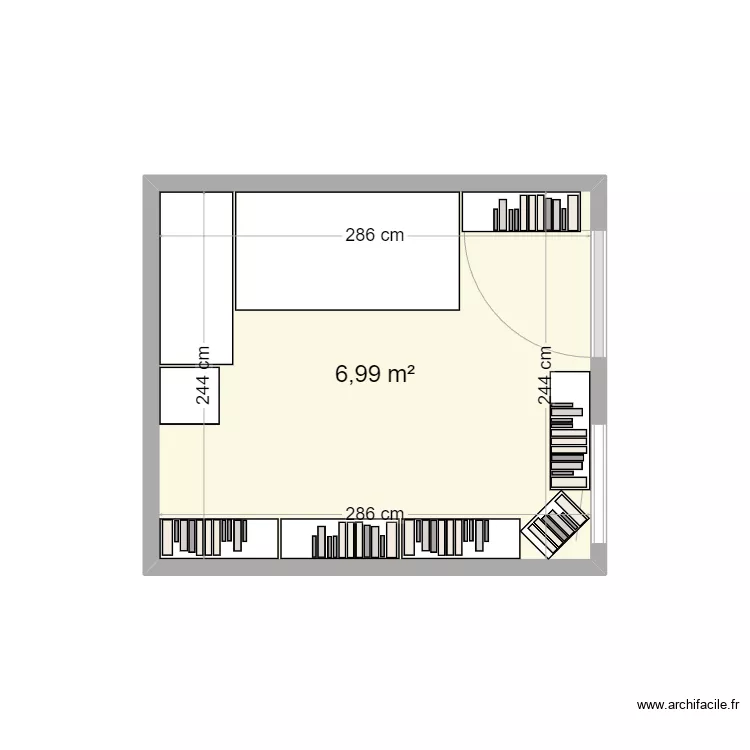 Gaming Room. Plan de 