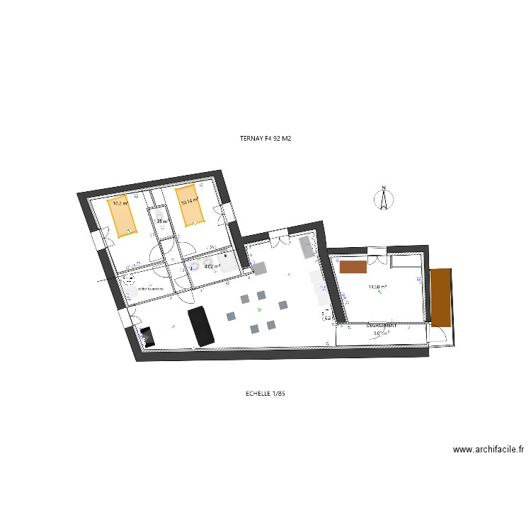 ELEC TERNAY. Plan de 0 pièce et 0 m2
