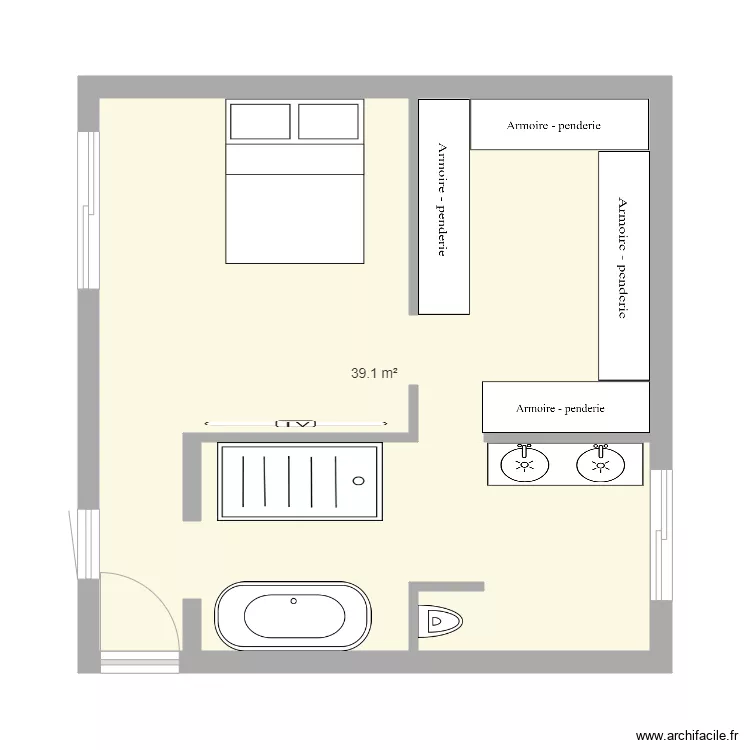 future maison. Plan de 