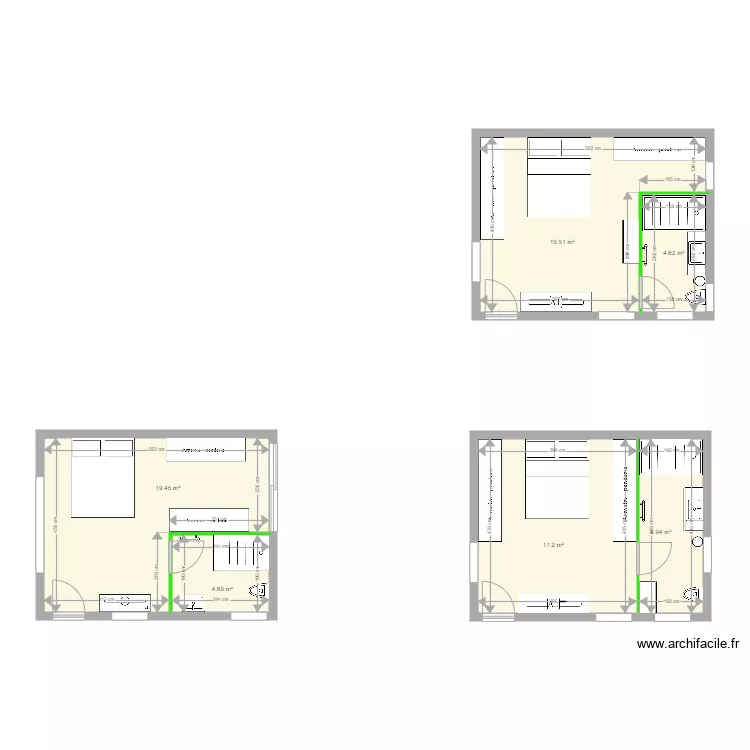 ROULIN JONCHERY. Plan de 