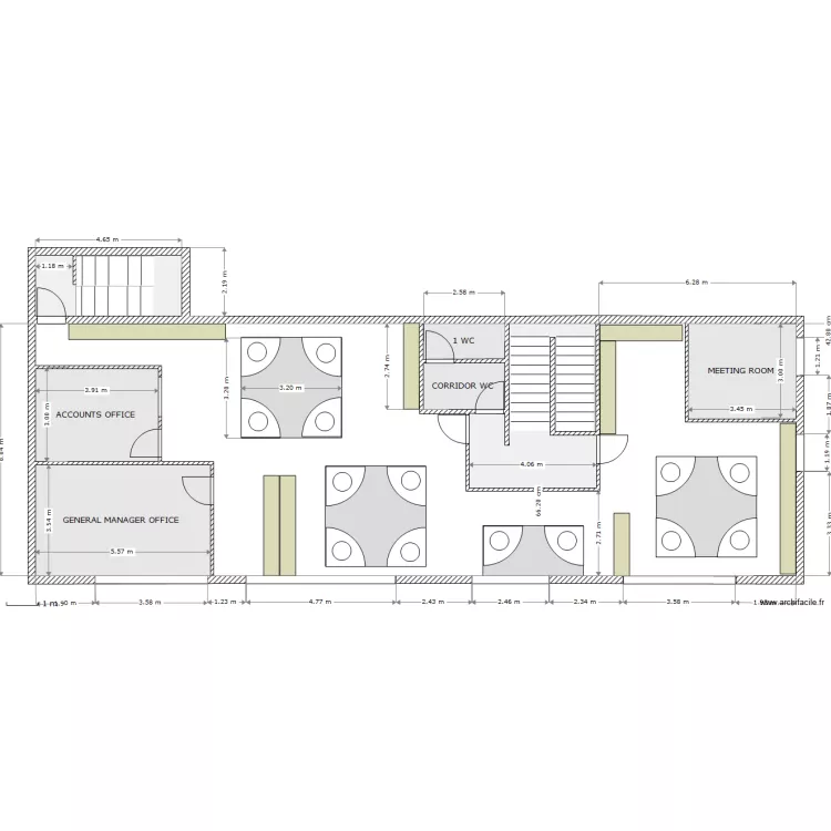 UPPER FLOOR VERSION 2. Plan de UPPER FLOOR VERSION 2. Plan de