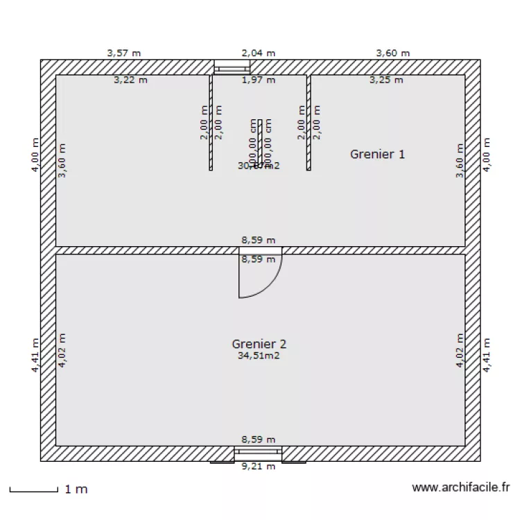 SAINT REMY GRENIER ETAT ACTUEL. Plan de 