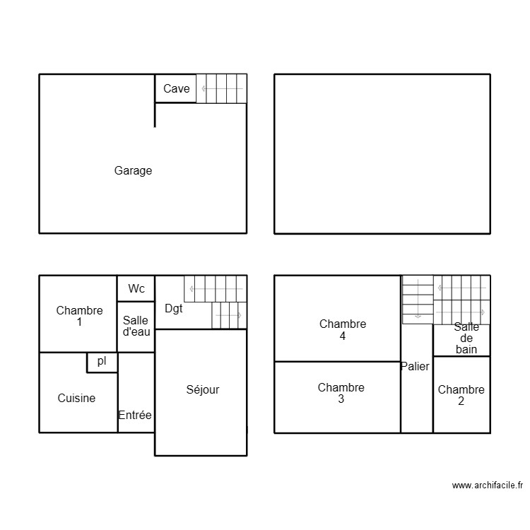ERGUE GABERIC LENAOUR. Plan de 0 pièce et 0 m2
