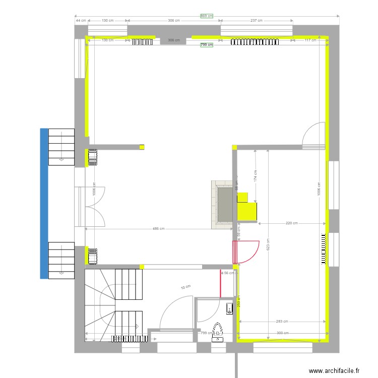 Hippolyte PINAUD rez de chaussée essai 2 isolation 04 07. Plan de 0 pièce et 0 m2