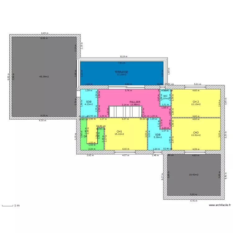 LEROY 2 ETAGE. Plan de LEROY 2 ETAGE. Plan de