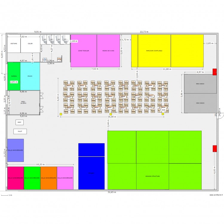 PROJET PARC 2. Plan de 0 pièce et 0 m2