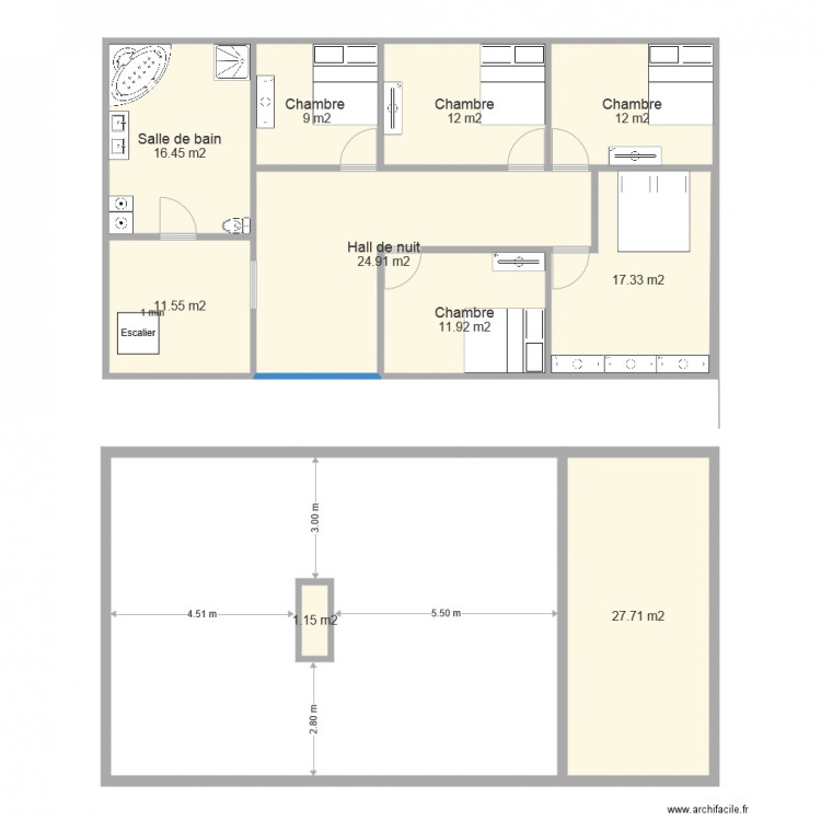 Maison Wodecq Haut 1. Plan de 0 pièce et 0 m2