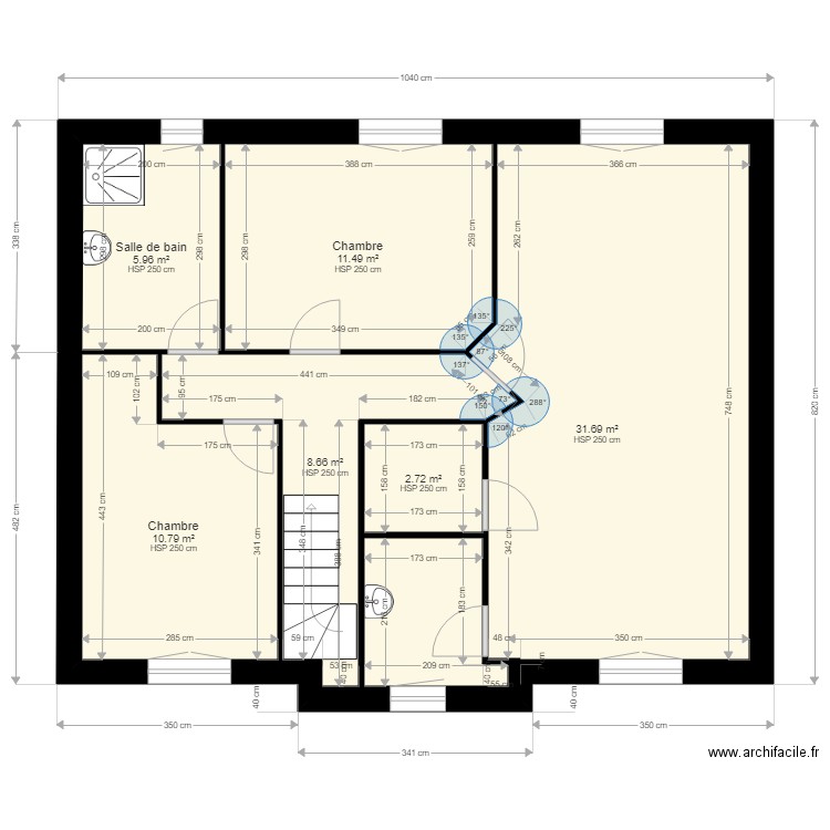 Kodjo Chatillon 120 etage 2. Plan de 0 pièce et 0 m2