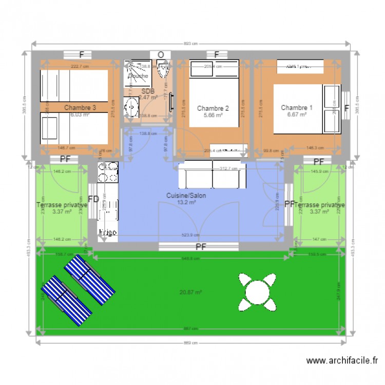 Baya GreenCottages Matthieu. Plan de 0 pièce et 0 m2