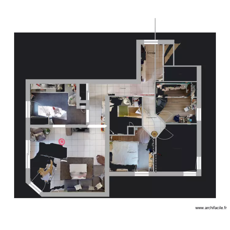 Lebrun Matterport. Plan de 