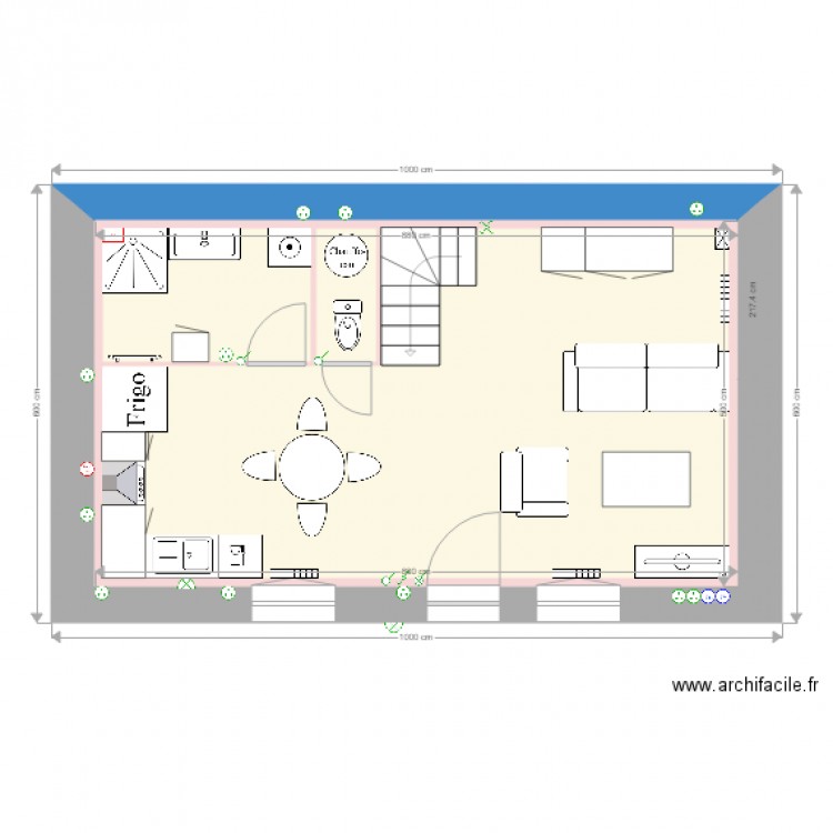 PLELO RDC. Plan de 0 pièce et 0 m2