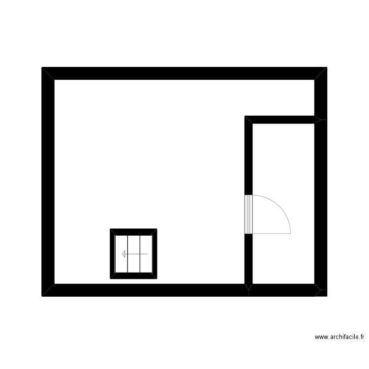 BARREDA. Plan de 10 pièces et 73 m2