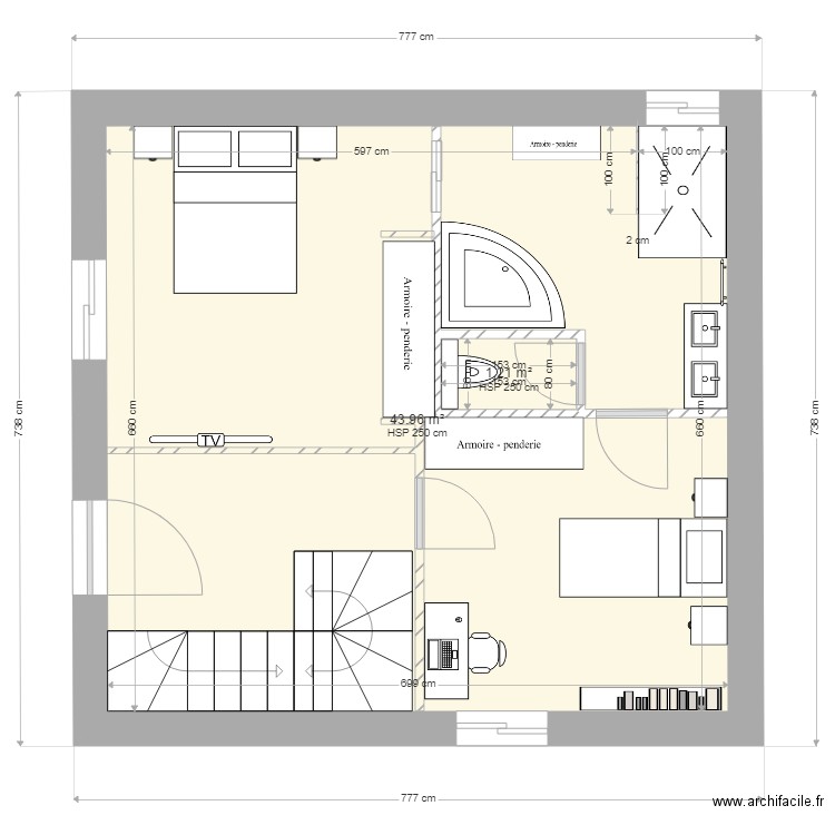 VILLA  SANTORO RDC. Plan de 0 pièce et 0 m2