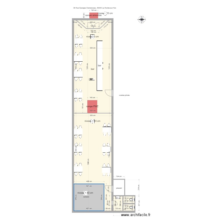 arcade roche sur yon. Plan de 0 pièce et 0 m2