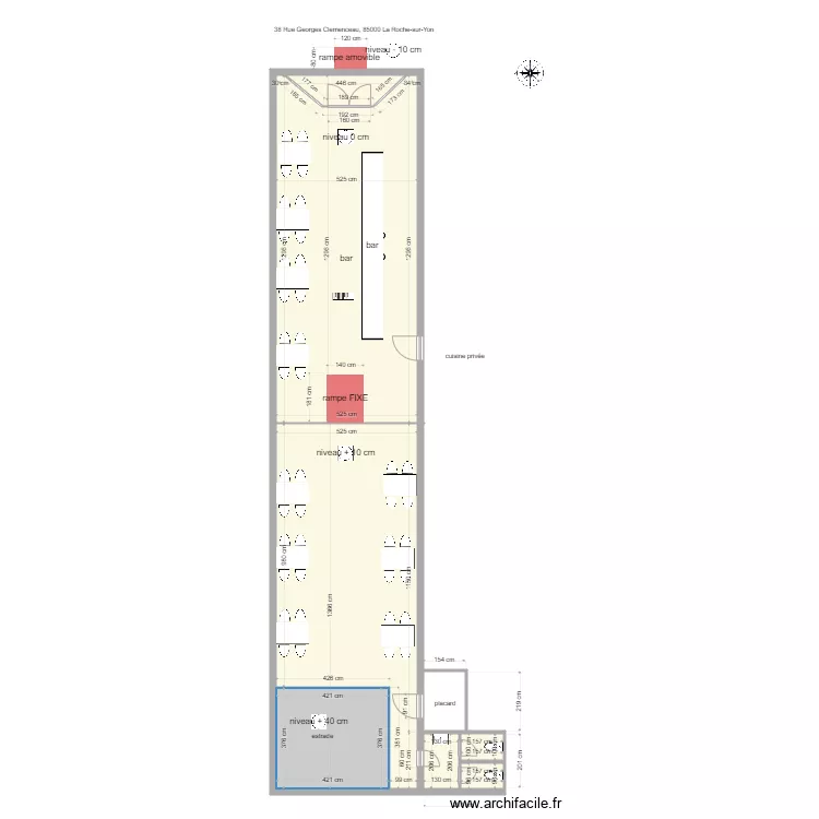 arcade roche sur yon. Plan de 0 pièce et 0 m2