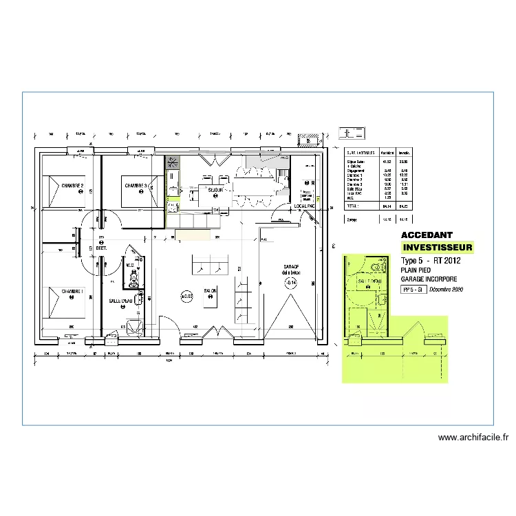 Plan LEMASSON. Plan de 