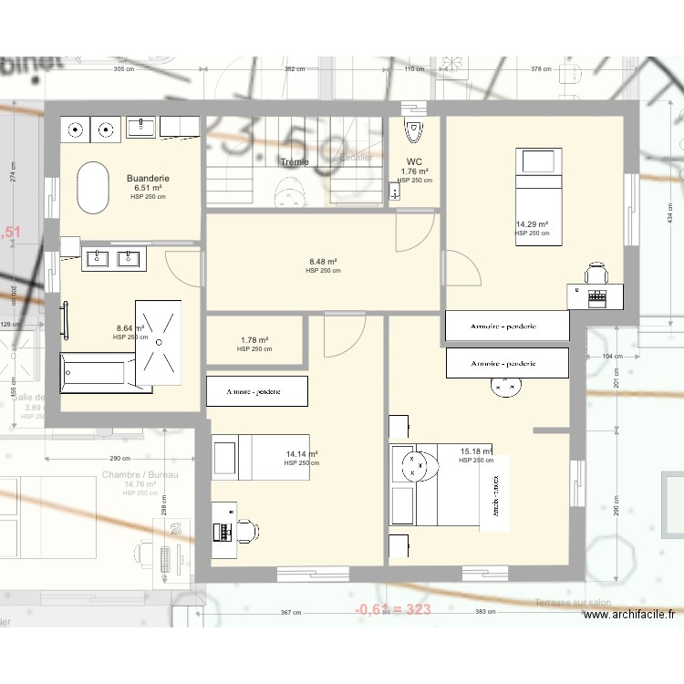 Plan final 4 avec plan dwg test salon carré 2. Plan de 0 pièce et 0 m2