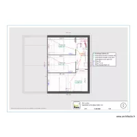 Plan electrique depot 2eme &eacute;tage