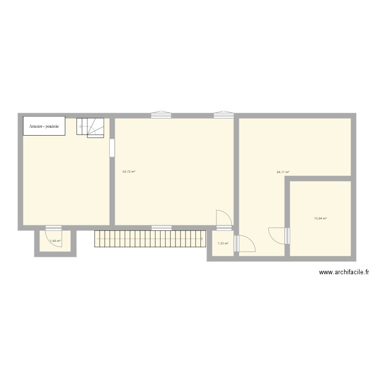 Plan R1 maison charnay . Plan de 0 pièce et 0 m2