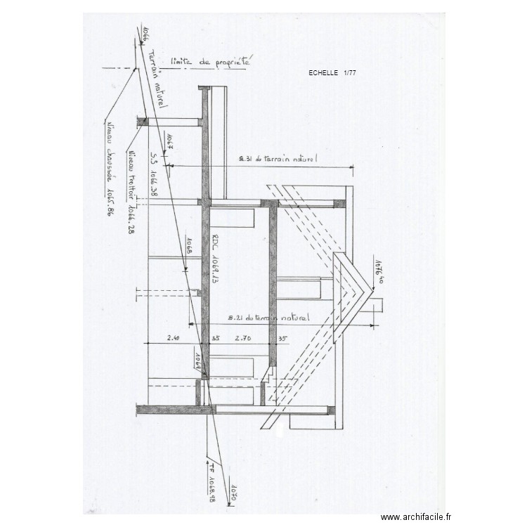 ROZAND   VILLARD  COUPE A. Plan de 0 pièce et 0 m2