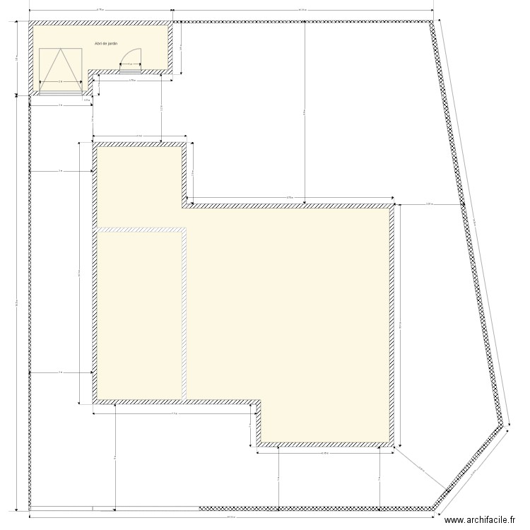 Mairie Plan masse Bourgenay. Plan de 0 pièce et 0 m2