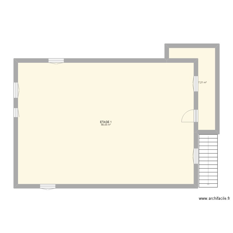 DENNAI PLAN MAISON MENUISERIES. Plan de 5 pièces et 195 m2