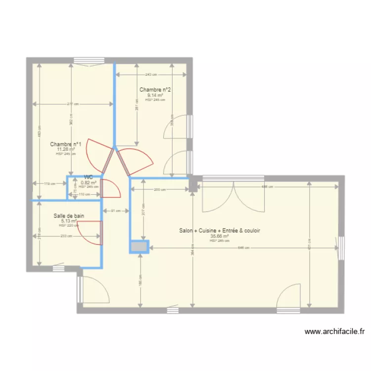 Plan Cloisons Azur PROMO Ste Marguerite. Plan de Plan Cloisons Azur PROMO Ste Marguerite. Plan de