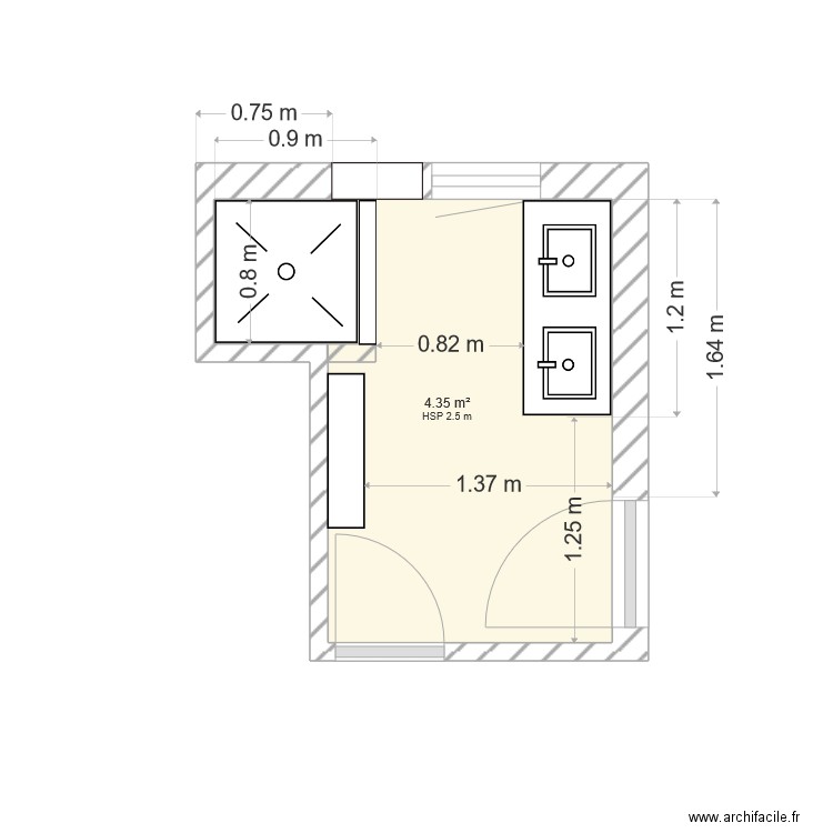 s de bain 2. Plan de 0 pièce et 0 m2