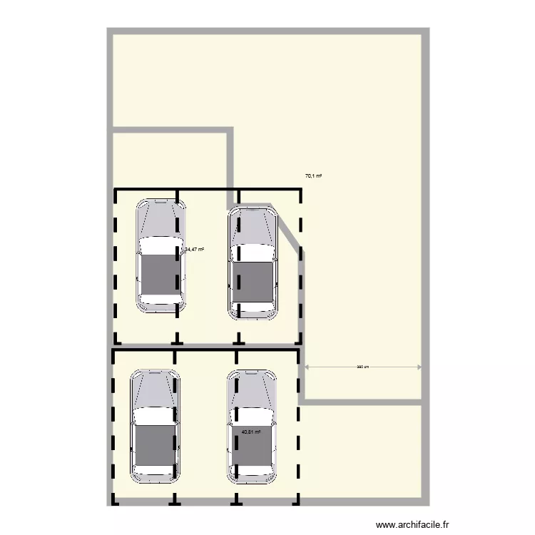 aubepines neuf mp. Plan de 