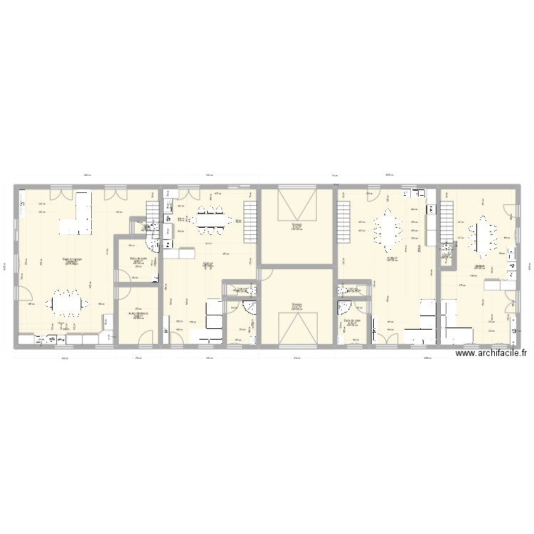 plan interieur habitation4. Plan de 0 pièce et 0 m2