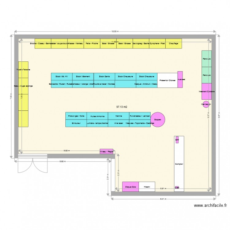 Chateaubriant. Plan de 0 pièce et 0 m2