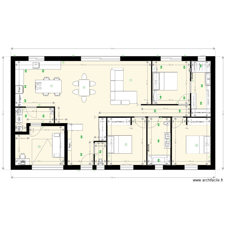 projet perso eclerage. Plan de 0 pièce et 0 m2