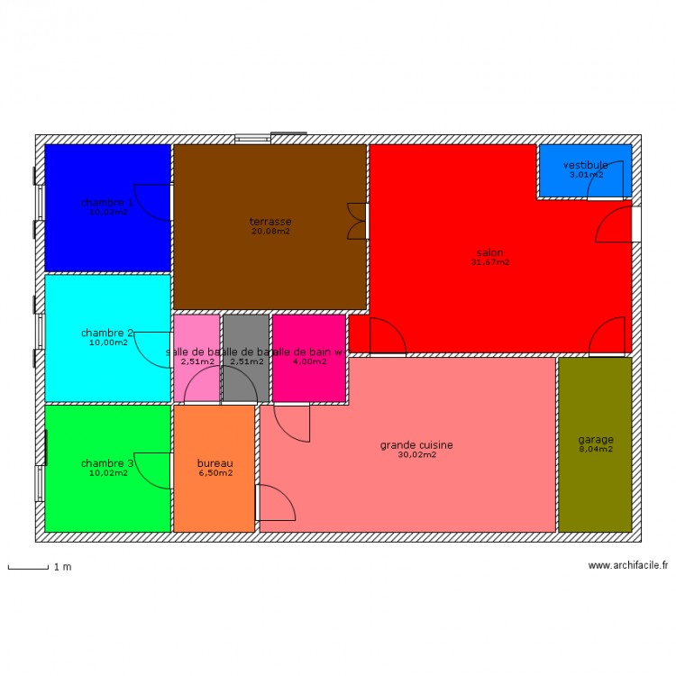pavillonalanfede. Plan de 0 pièce et 0 m2