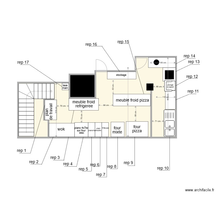 boomerang. Plan de 0 pièce et 0 m2