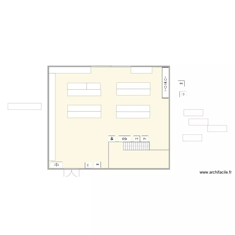 showroom 1. Plan de showroom 1. Plan de