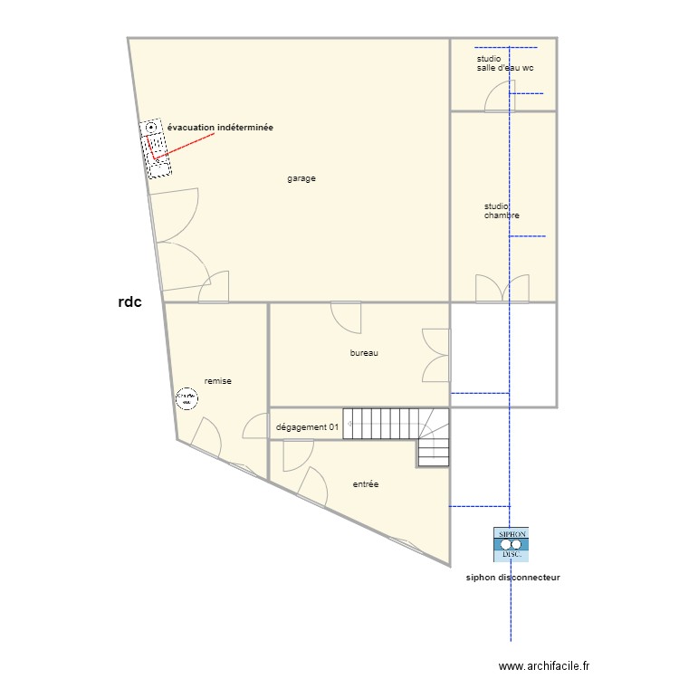 barreau 1307 ass rdc . Plan de 0 pièce et 0 m2